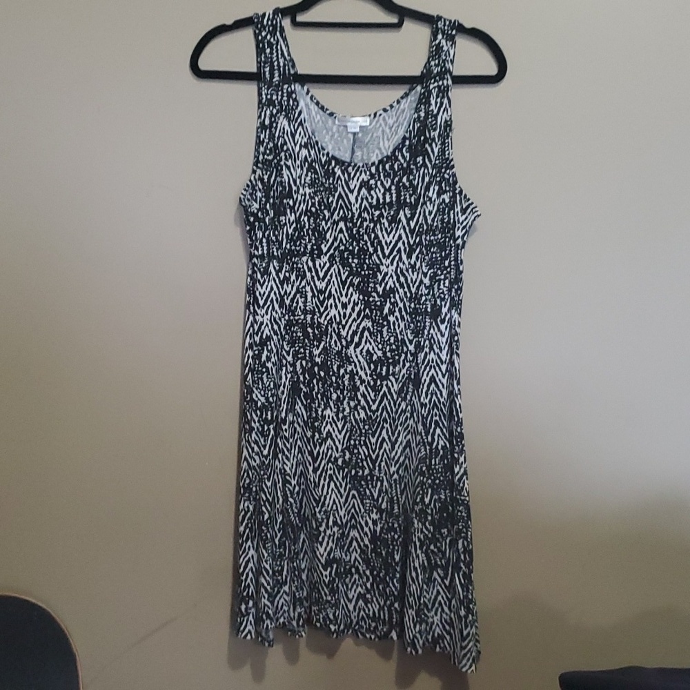 Warehouse one Black And White dress size large
